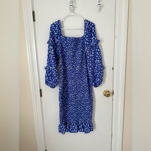 Pretty garden maxi dress